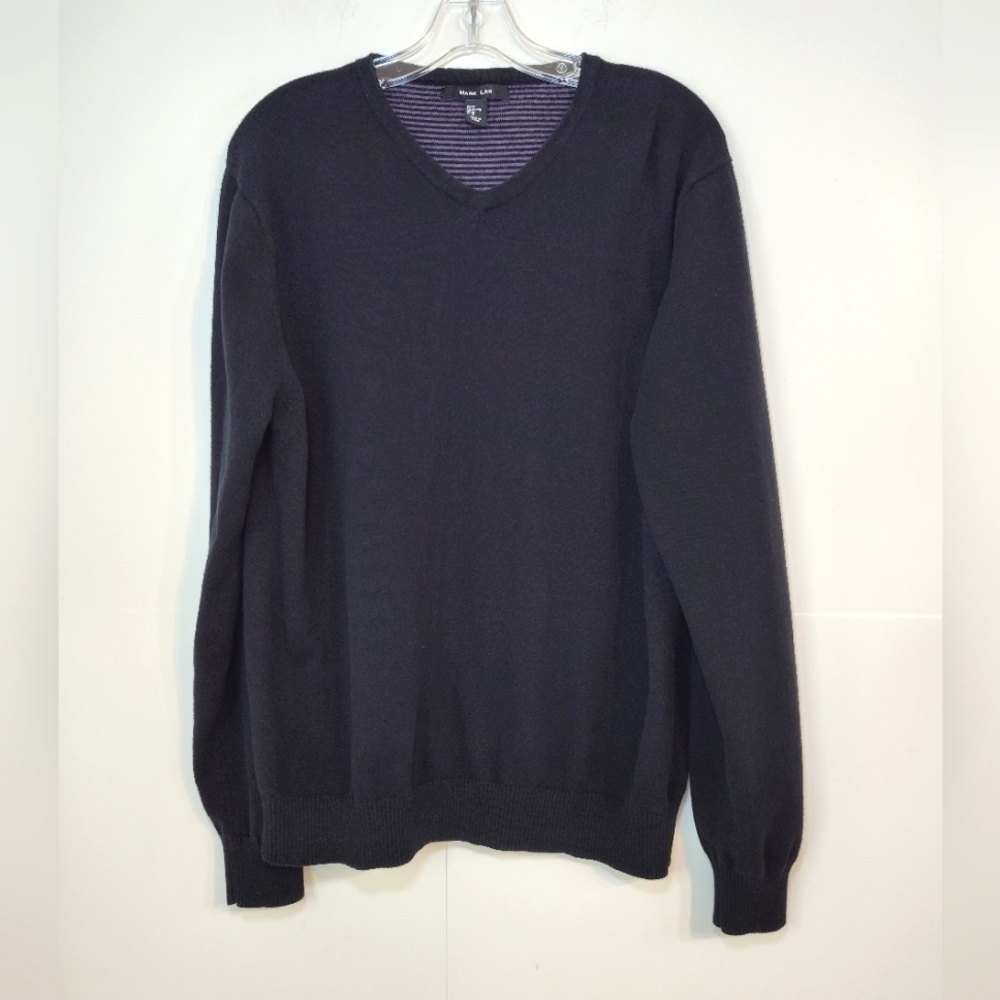 Mark Law black Men's cotton sweater size (XL)